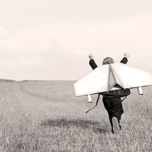 boy with jetpack